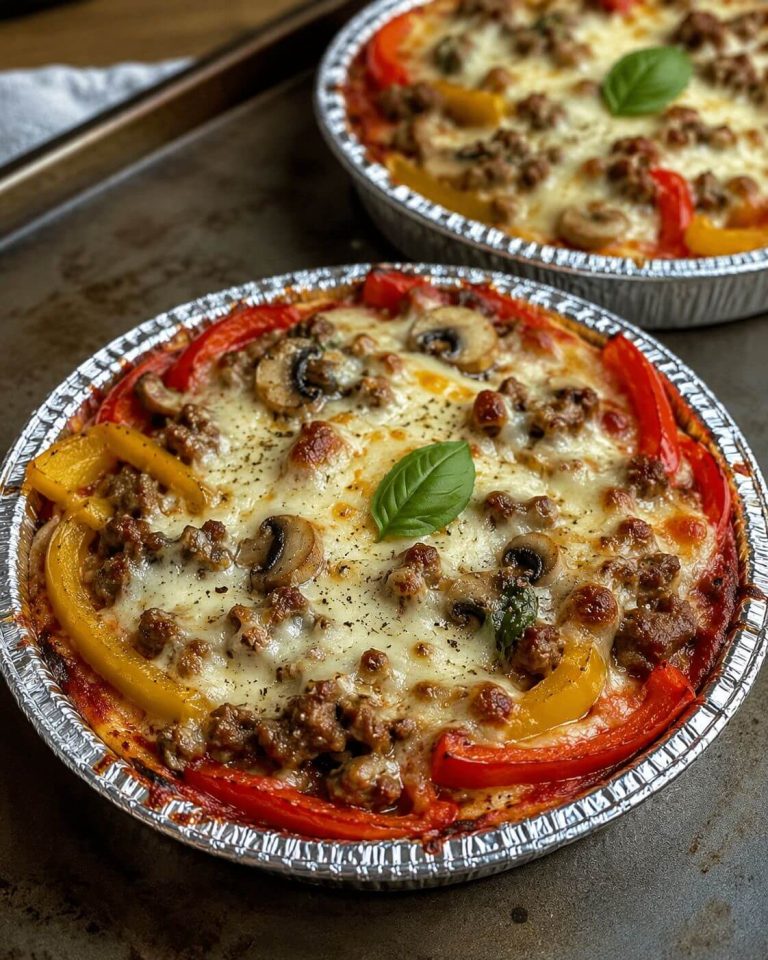 Crustless Pizza Bowl