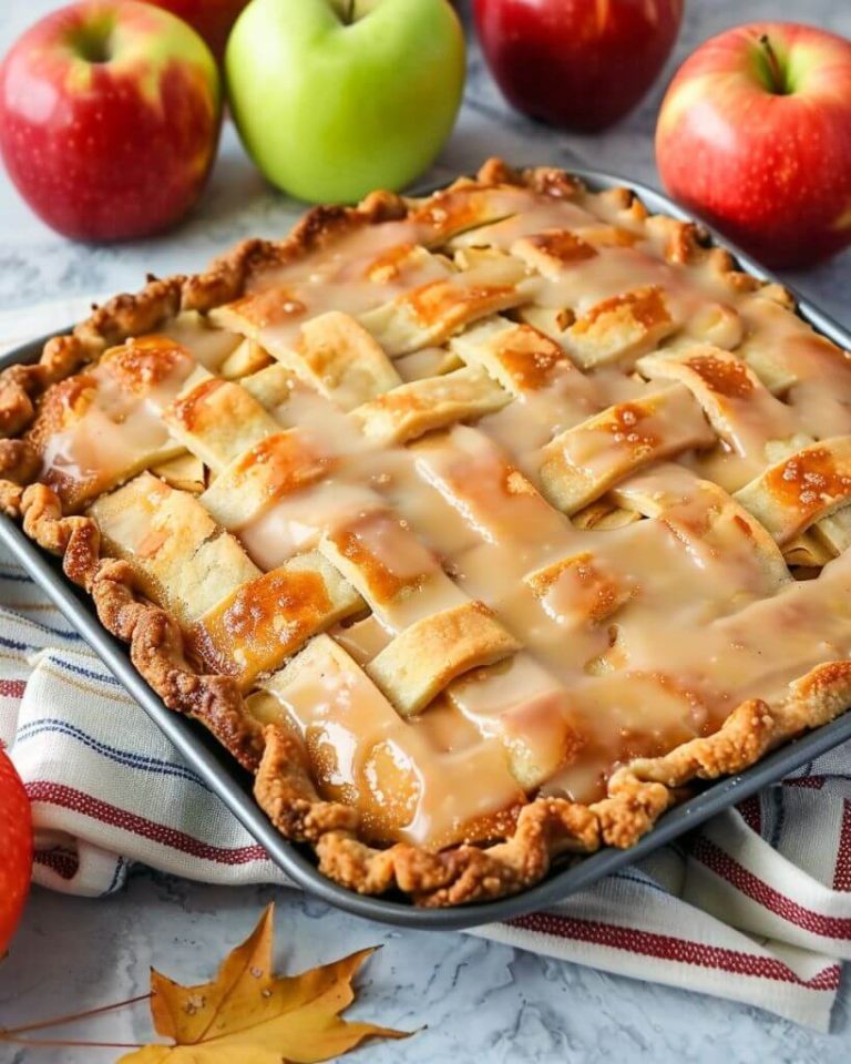 Mom’s Flat Apple Pie