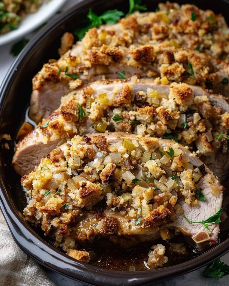 Slow Cooker 3-Ingredient Amish Stuffing Pork Chops (The Cozy Dinner That Feels Like Sunday Without the Work)