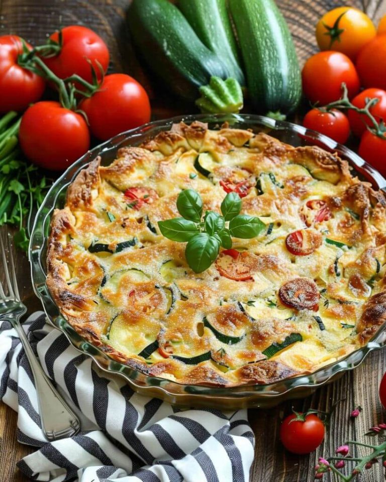 Zucchini Tomato Pie