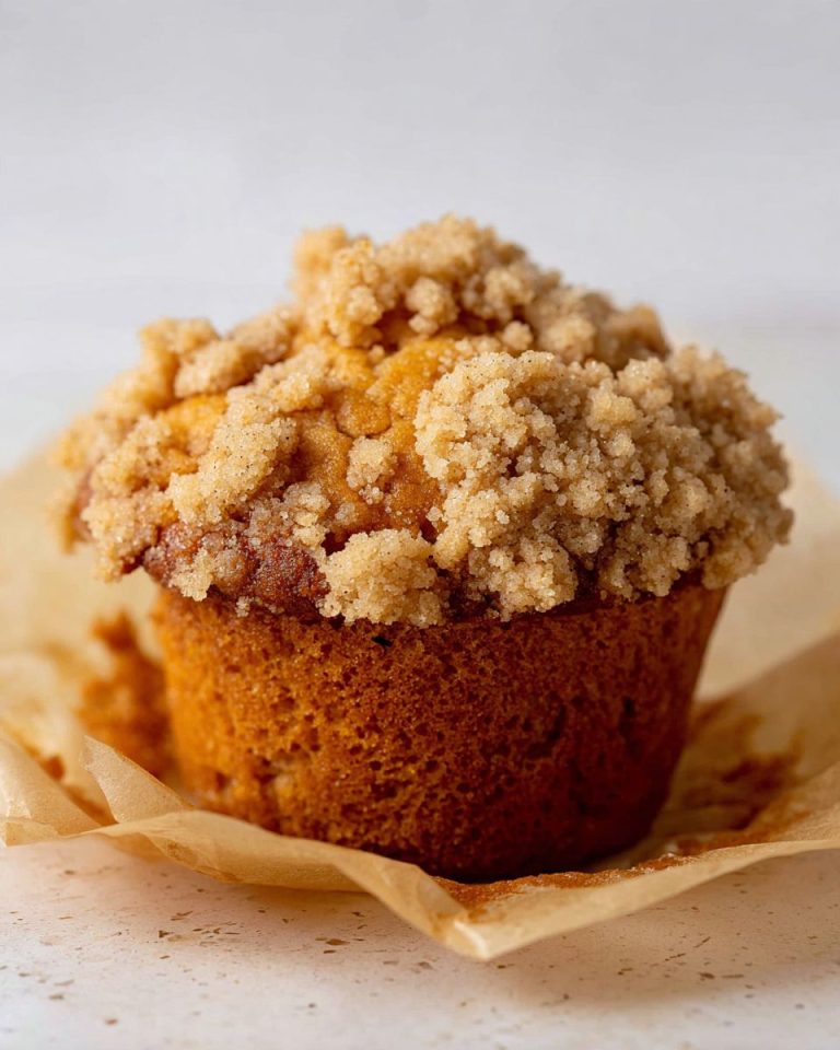 Pumpkin Coffee Cake Muffins